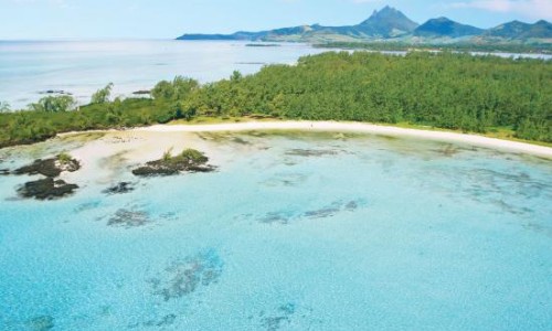 Plage sur l'Ile aux Cerfs